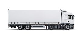 Semi-trailer truck transportation